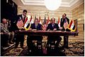 Ali Khedery signing.JPG