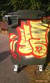 "42" Grafitti på skrældekontainer - panoramio.jpg