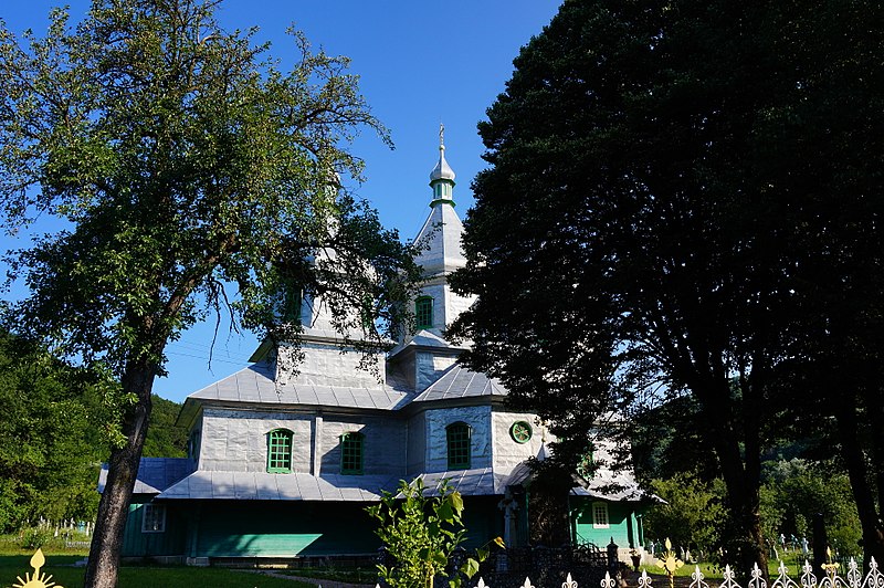 File:! Виженка (27) Миколаївська церква і дзвіниця.jpg