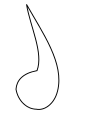 Virgule argent.svg