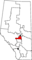 Edmonton–Wetaskiwin 2013 Riding.png